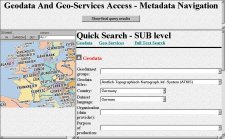 Geodatenserver (Quelle  SICAD GEOMATICS, München)